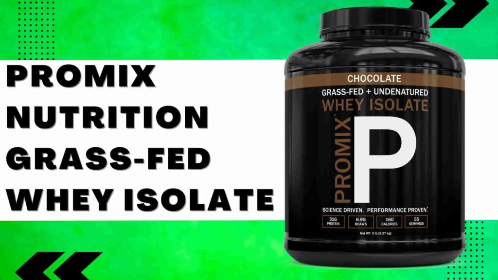 Promix Nutrition Grass-Fed Whey Isolate